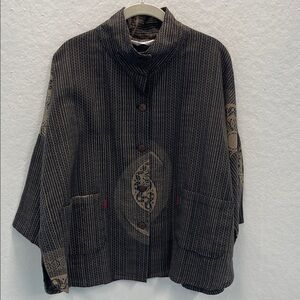 Mao Mam Art Designed Jacket / Blazer
